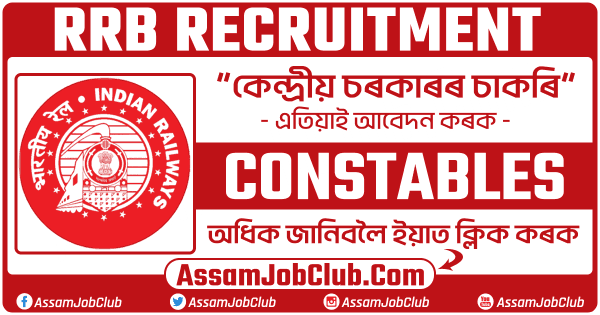 RRB Constable Recruitment